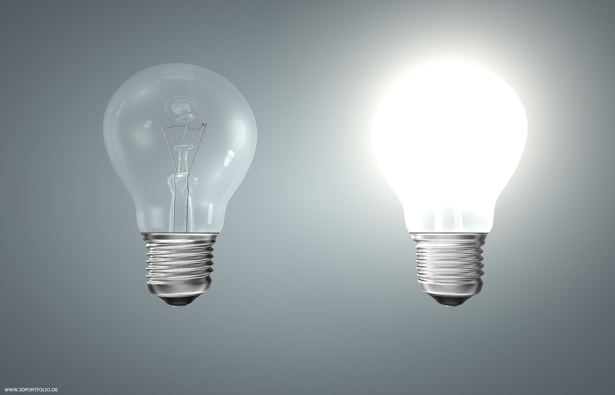light bulb 3d model